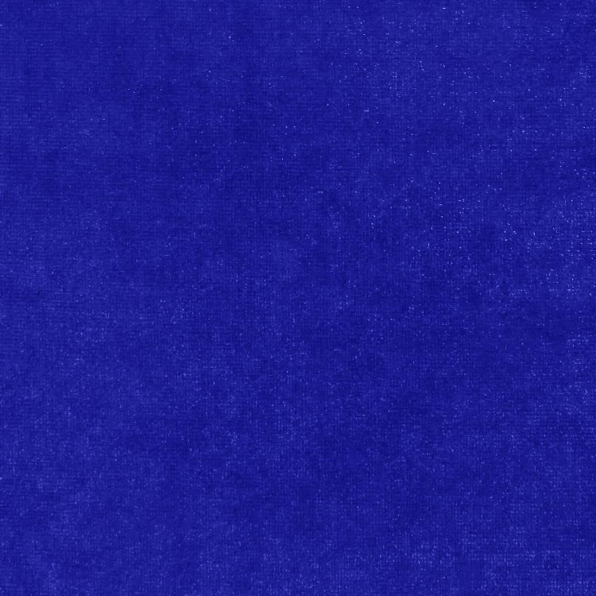Royal Blue Stretch Velvet